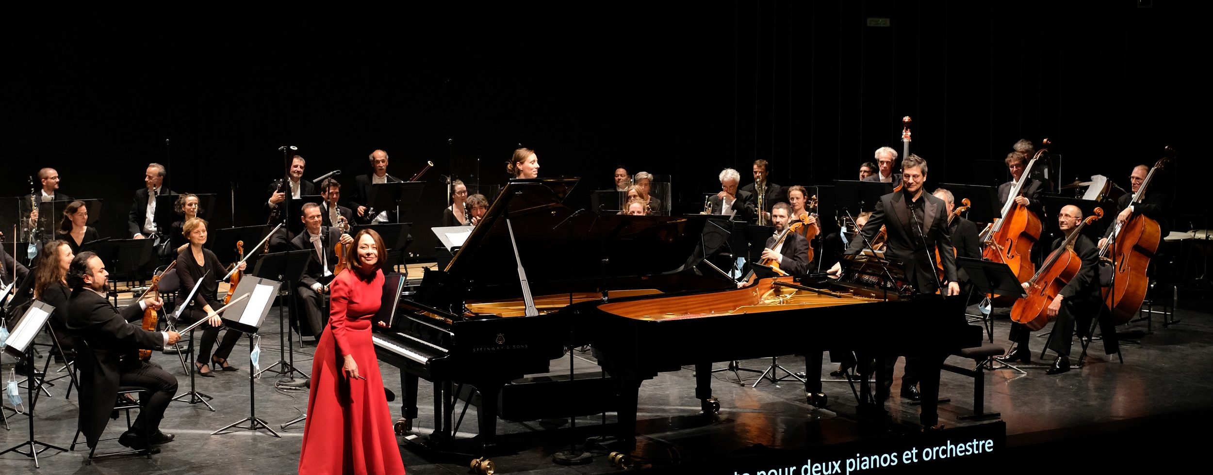 Ludmila Berlinskaïa-Arthur Ancelle Orchestre National d'Ile de France / Dir. Lucie Leguay